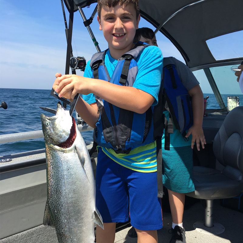 kids fish